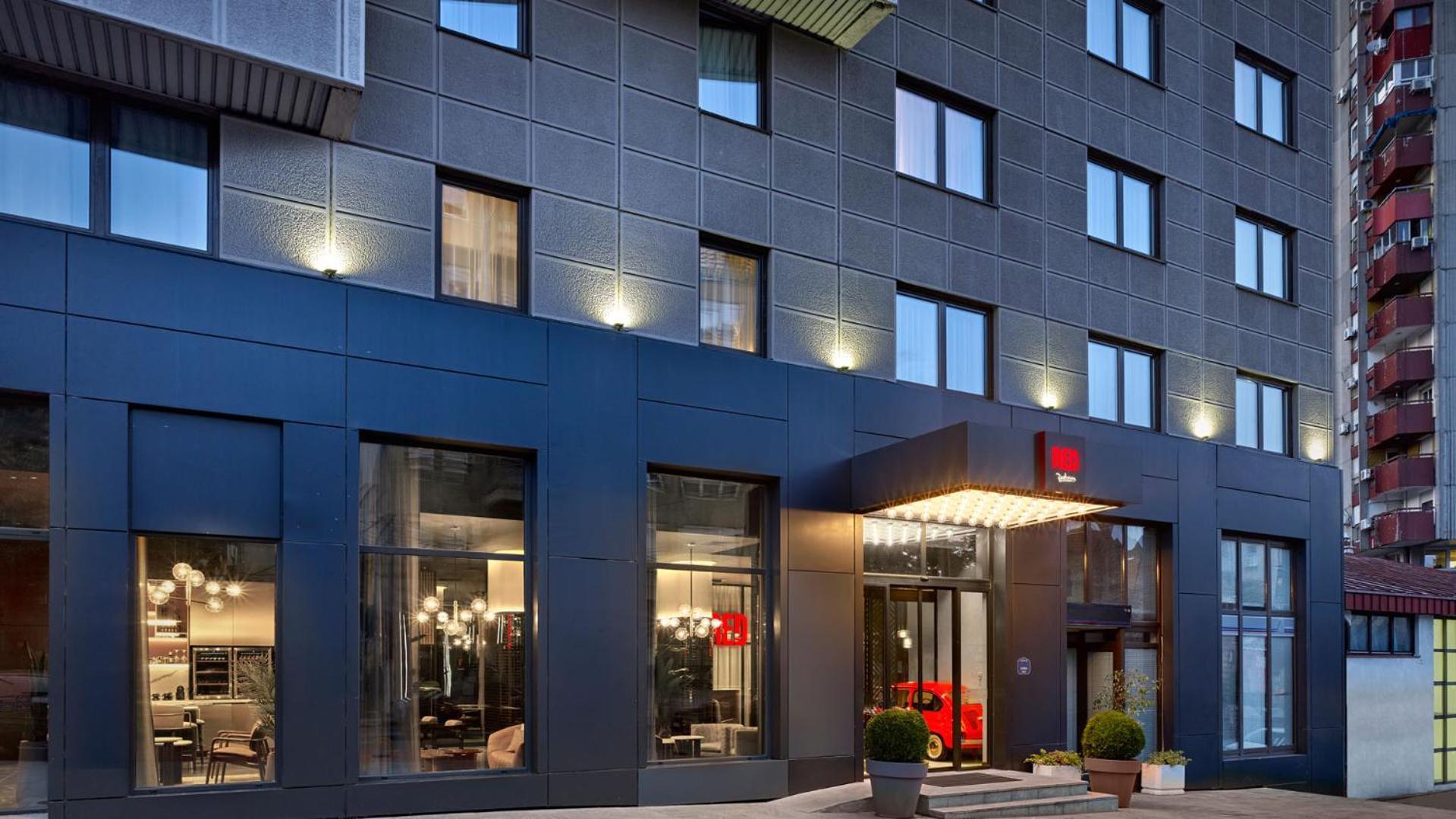 Radisson Red Belgrade Hotel Екстериор снимка